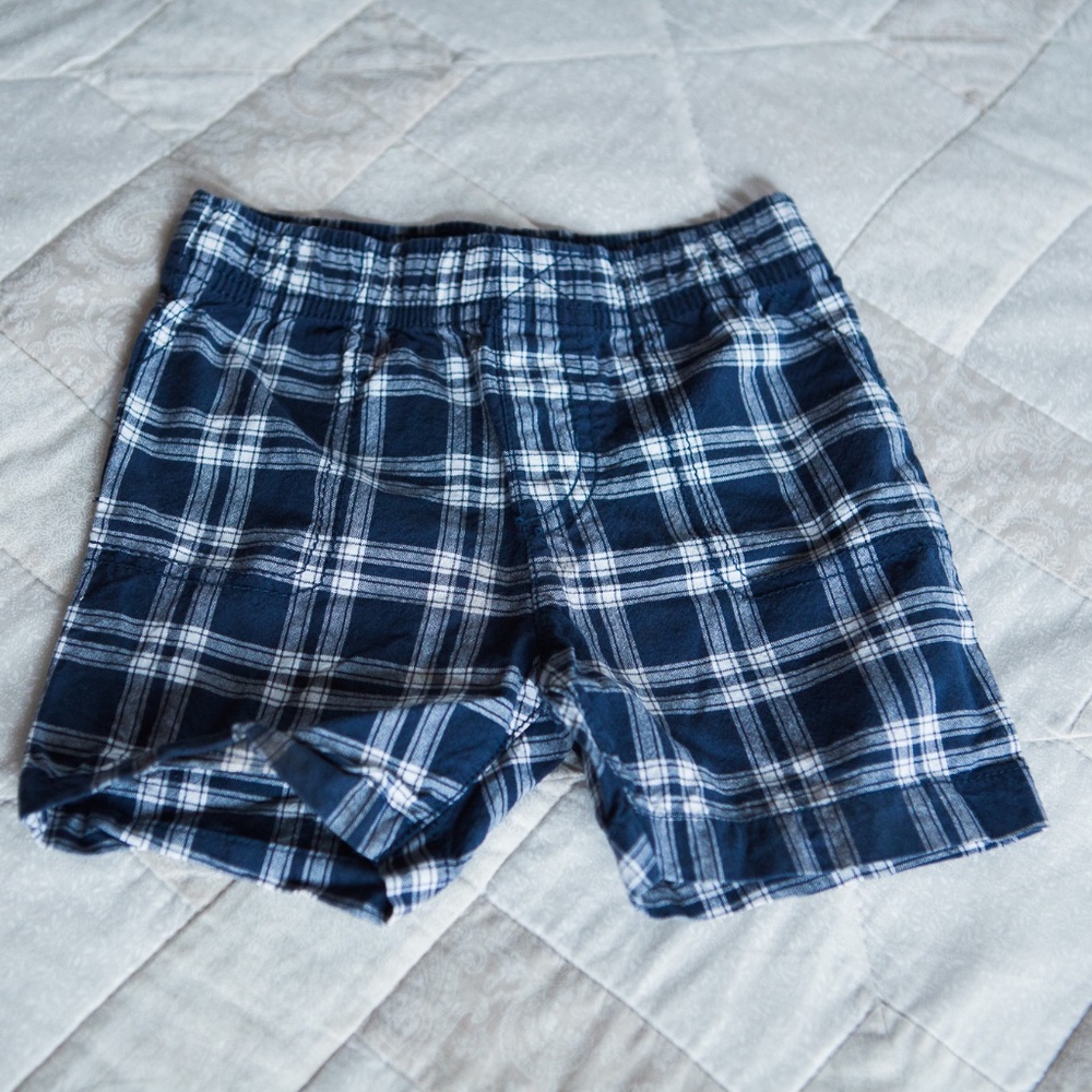 Plaid shorts